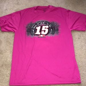 Pink Workout shirt dry fit
